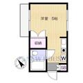 斎藤フラッツ 103 ワンルームの間取り図