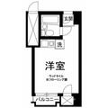 シャルマン文京千駄木 ４１１ ワンルームの間取り図