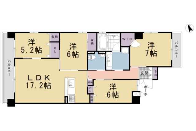 アットホーム パデシオン京都駅前 番館 ６０１ ４ｌｄｋ 提供元 京都ライフ京都駅前店 株 京都ライフ 京都駅前店 京都市下京区の賃貸マンション