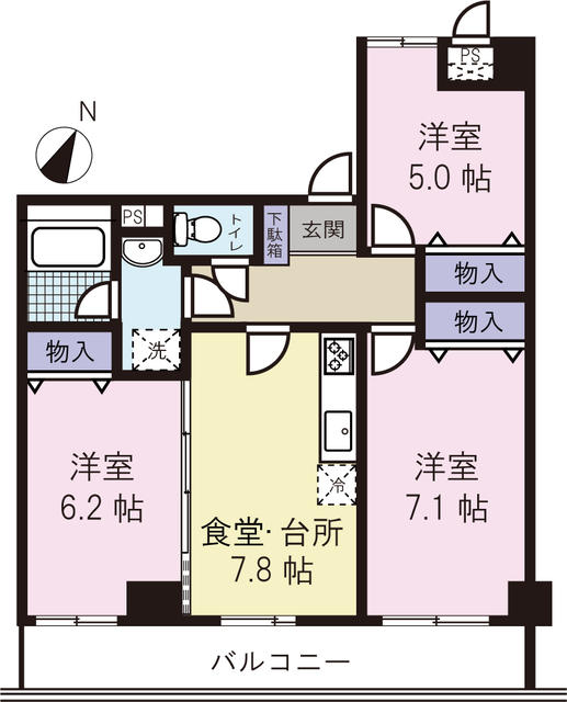 アットホーム ｋｉｎｇ ｄａｄ キング ダッド ３０３ ３ｄｋ 提供元 株 八朗平 町田市の賃貸マンション
