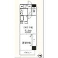 コルテ浅草寿 ３０２ １DKの間取り図