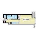 クレアール神戸 ７０３ １Kの間取り図