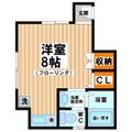 ＴＳ方南ハイム 1階 ワンルームの間取り図