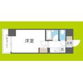エスリード大阪城北 2階 １Kの間取り図