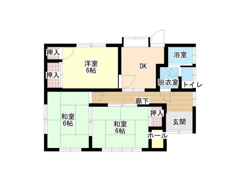 Uwajima-shi, Uwajima, Sangen-cho, Ozawagawa (Futana station) Single-story building, 3DK

3,000,000 yen