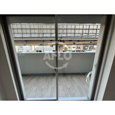 エスリードレジデンス梅田グランマークス　バルコニー