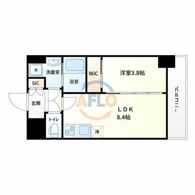 エスリードレジデンス梅田グランマークス　間取り