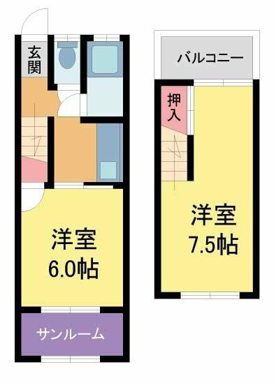 アットホーム 久代３丁目１５ ７テラスハウス ２ｋ 提供元 ホームメイトｆｃ川西駅前店 都市住建 株 川西市 の賃貸テラスハウス