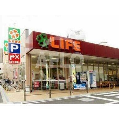 ライフ大淀中店 距離：180m
