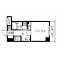 文京区 本郷３丁目（本郷三丁目駅） 11階 １Kの間取り図