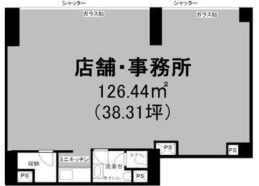 アットホーム】サンパークビル 1階の貸店舗・事務所（提供元