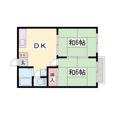 アットホーム 柏木ハイツ １０３ ２ｄｋ 提供元 株 ｌｉｂｅｒｔｙｒｏｏｍ 神戸本店 神戸市北区の賃貸アパート