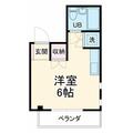 横浜市神奈川区 片倉４丁目（片倉町駅） 2階 ワンルームの間取り図