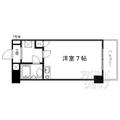 京都市上京区 今出川通大宮東入２丁目西船橋町（今出川駅） 11階 ワンルームの間取り図