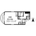 文京区 白山１丁目（白山駅） 6階 ワンルームの間取り図