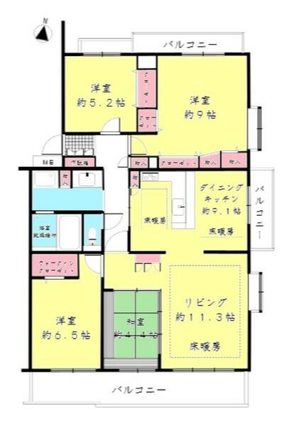 アットホーム プロムナード桜台６番街 4階 ４ｌｄｋ 白井市の中古マンション マンション購入の情報