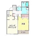 グラシアス １０３ １DKの間取り図