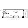 アスペースＣＳ２ ３０３ １Kの間取り図