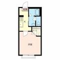 ボナール町屋ＩＩ ００１０２ １Kの間取り図