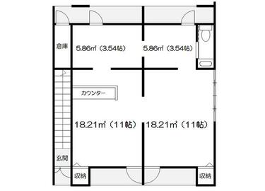 アットホーム】ミサワテラス テナント 1F A（提供元：(株)Liv