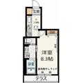 Ｇｒａｎｄ　Ｍａｉｓｏｎ　Ｋｕｇａｙａｍａ １０６ １Kの間取り図