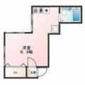 ＢＡＬＩＳＳ　ＳＥＮＤＡＧＩ 2階 ワンルームの間取り図