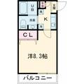 三鷹市 下連雀４丁目（三鷹駅） 3階 １Kの間取り図