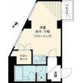 ペンターク １０１ ワンルームの間取り図