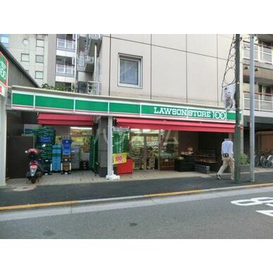 ローソンストア100 蓮沼駅前店 距離:265m