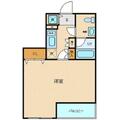 墨田区 東駒形１丁目（浅草駅） 2階 １Kの間取り図