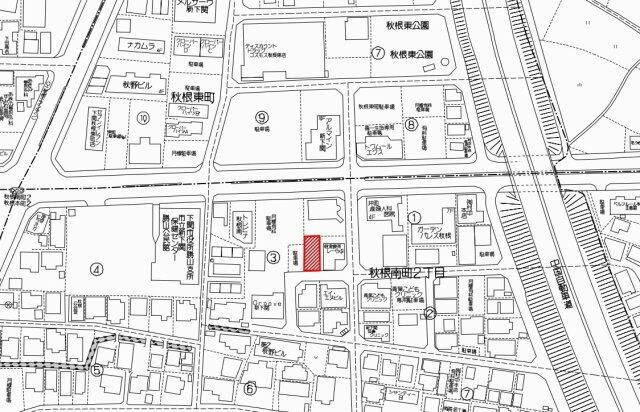 山口県 下関市 秋根南町２丁目 新下関駅 の月極駐車場 賃貸駐車場
