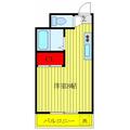 ＴＭコーポ ２０３ ワンルームの間取り図