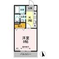 Ｋハイム １０１ １Kの間取り図