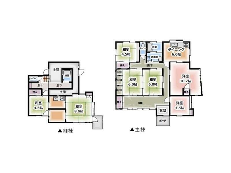 Yamanokuchi Town, Miyakonojo City, 1-story, 4DK