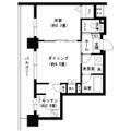 文京区 小石川１丁目（後楽園駅） 9階 １DKの間取り図