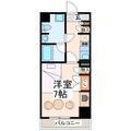 Ｆｌａｔ熊本 6階 １Kの間取り図