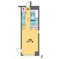 カスタリア水天宮 ７０７ １Kの間取り図