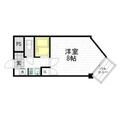ビクトリー杭全 3階 １Kの間取り図