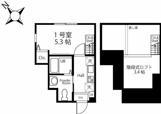 アットホーム ハーミットクラブハウス衣笠 ２０１ １ｋ 提供元 マックインターナショナル 株 横須賀市の賃貸アパート