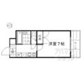 アルカディア １０２ １Kの間取り図