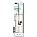 ハイム末広 １０２ １Kの間取り図