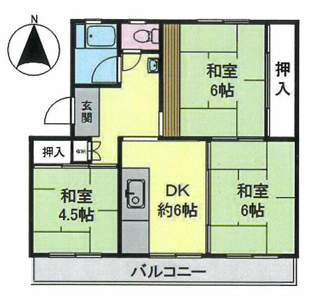 アットホーム 西小中台団地 2 ３ｄｋ 提供元 佐藤不動産 株 千葉市花見川区の賃貸マンション