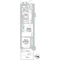 パークホームズ文京小石川ヒルテラス ２２０ １DKの間取り図