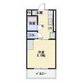 マンションエタニティー ４０１ １DKの間取り図