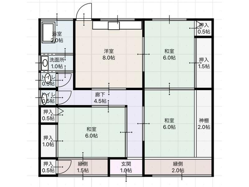 Konan City, Akaoka Town Minamimachi (Akaoka Station) 1-story 3DK