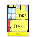 シャイン王子神谷 ３０２ １DKの間取り図