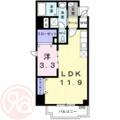 アールメゾン道頓堀 ５０３ １DKの間取り図