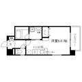 べラジオ京都神泉苑 ４０３ １Kの間取り図