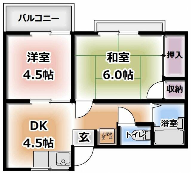 アットホーム ジョリーハウス 2階 ２ｄｋ 提供元 株 ラックハウジング 萱島店 寝屋川市の賃貸アパート