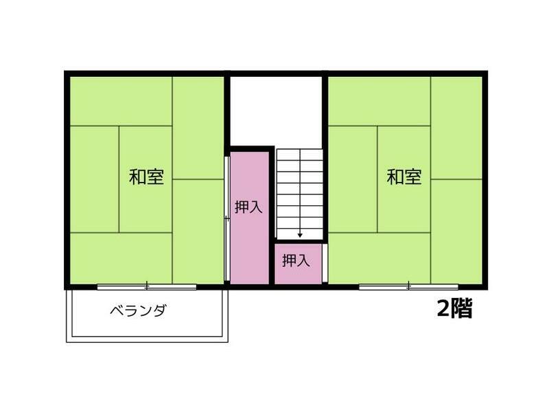 Inazawa City, Heiwa-cho, Meiwa (Rokurin Station) 2-story building 4SLDK